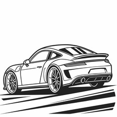 Fototapeta premium Car icon 
