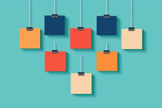 tax preparation and deduction plan and form organization. Vector infographic showing deduction planning process with document categories