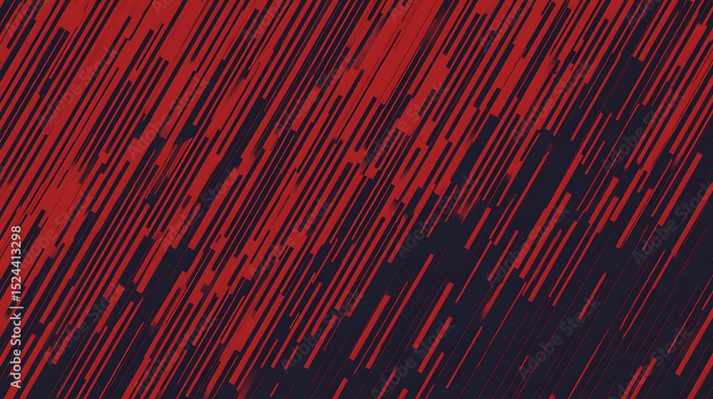 Poster Abstract dark red diagonal lines pattern