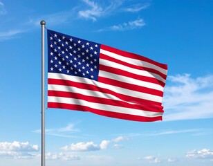 Fototapeta premium flag of United States national flag of United States 