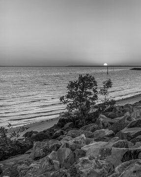 Sunrise on the horizon