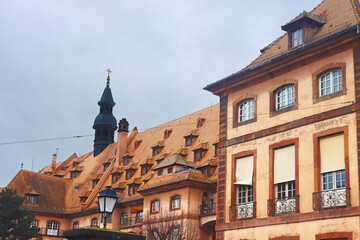 Strasbourg civil hospital. University hospital in Strasbourg, France