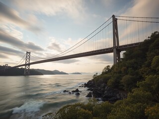 Fototapeta premium New Tappan Zee Bridge 4K Time-Lapse View