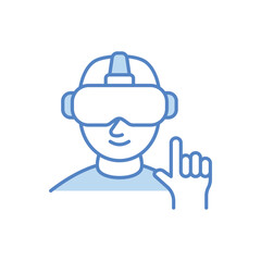 Interactivity Icon vector