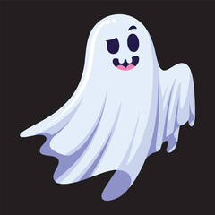 Cute Cartoon Ghost for Halloween