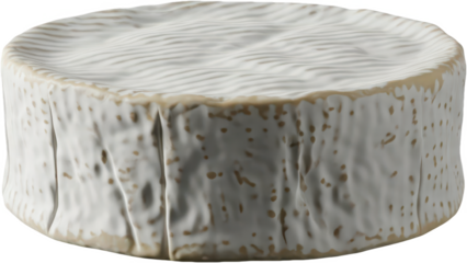 piece of brie cheese on transparent background, healthy daity product