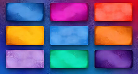 Colorful boxes, Set of colorful boxes, Bright box icons, Colorful packaging, Gift box set, Colorful cube collection, Multicolor boxes, Decorative box set, Rainbow box set, Vibrant boxes, Colorful squa