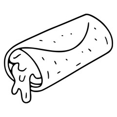 Burrito sketch