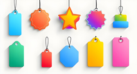 modern price tag set, minimal price labels, clean price tag design, flat price tags, simple price labels, geometric price tags, sleek sale labels, minimal retail tags, contemporary price tags, UI styl