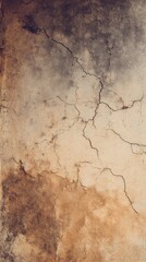 Wall with a rough texture and a tan color