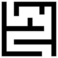 Labyrinth Icon – A Symbol of Complexity, Strategy, and Exploration