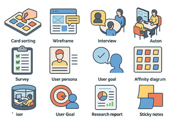 User experience design process: tools and techniques illustrated