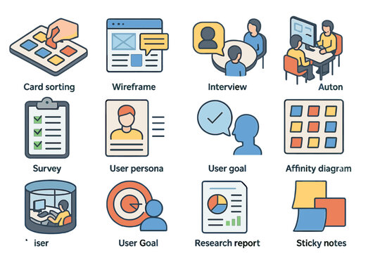 User experience design process: tools and techniques illustrated