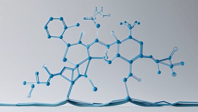 chemical graphic view of maltose disaccharide 