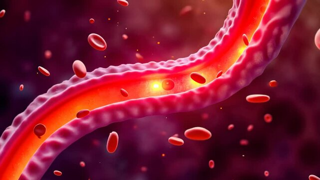Blood vessels, Vascular health, Vein dilation. Vessel integrity. Capillaries constrict under low pressure. Vein elasticity enhances oxygen delivery. Cardiovascular efficiency supports organ function.