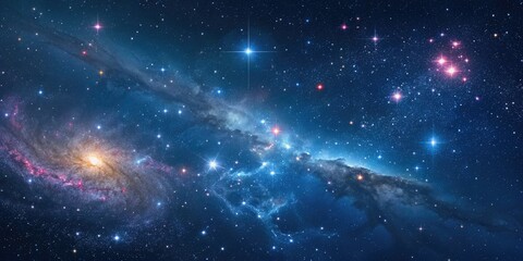 Download galaxy wallpaper hd space nebula stars cosmic background astronomy universe outer space desktop wallpaper