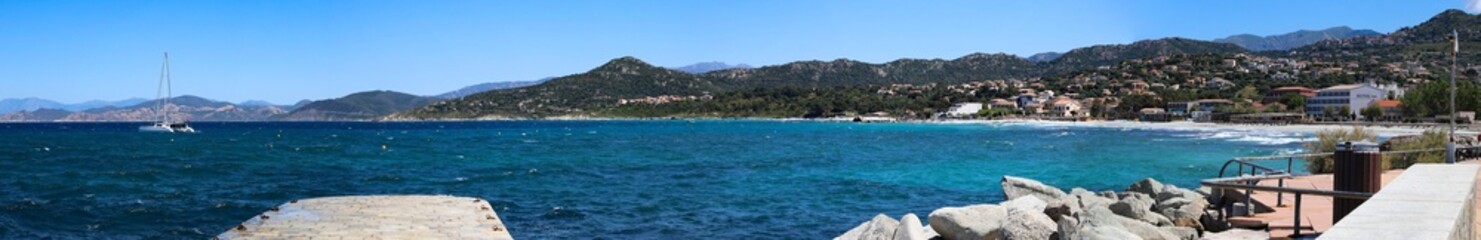 Fototapeta premium Saint Florent et son golfe, Corse