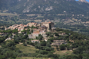 Fototapeta premium Pigna, Balagne, Corse