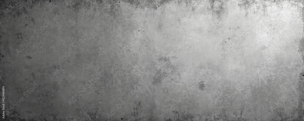 Poster grey textured background with grunge effect. concrete wall rough surface with scratches, spots. blan