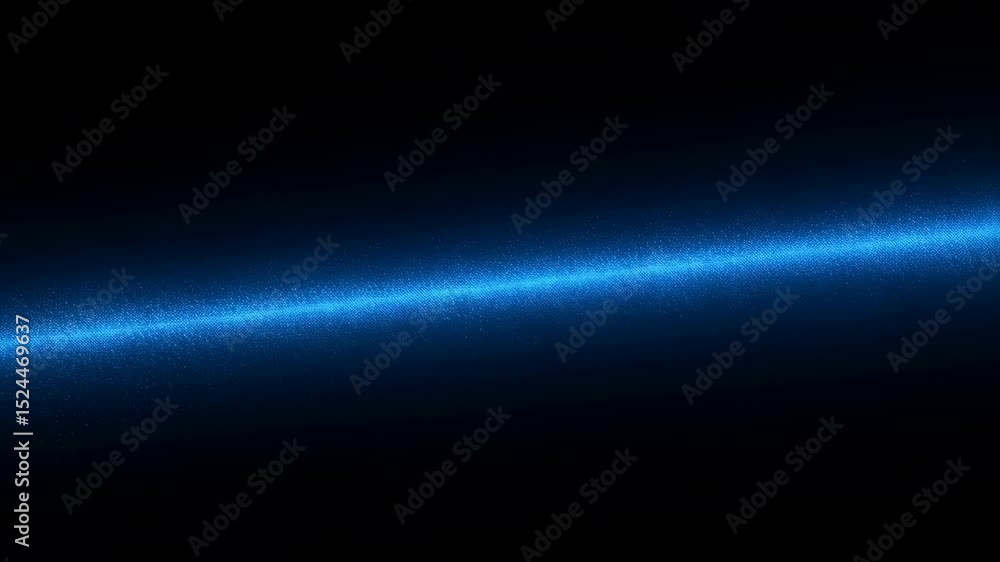Poster blue shimmering particles floating in dark space. abstract glitter, dust, light and bokeh effect. fu