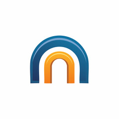 Abstract Arch Logo for Branding