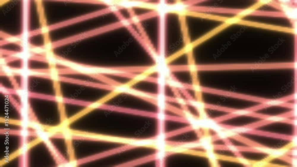 Poster abstract orange and yellow light lines background perfect for motion graphics design projects and vi
