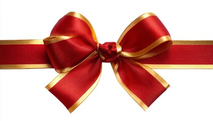 red ribbon bow