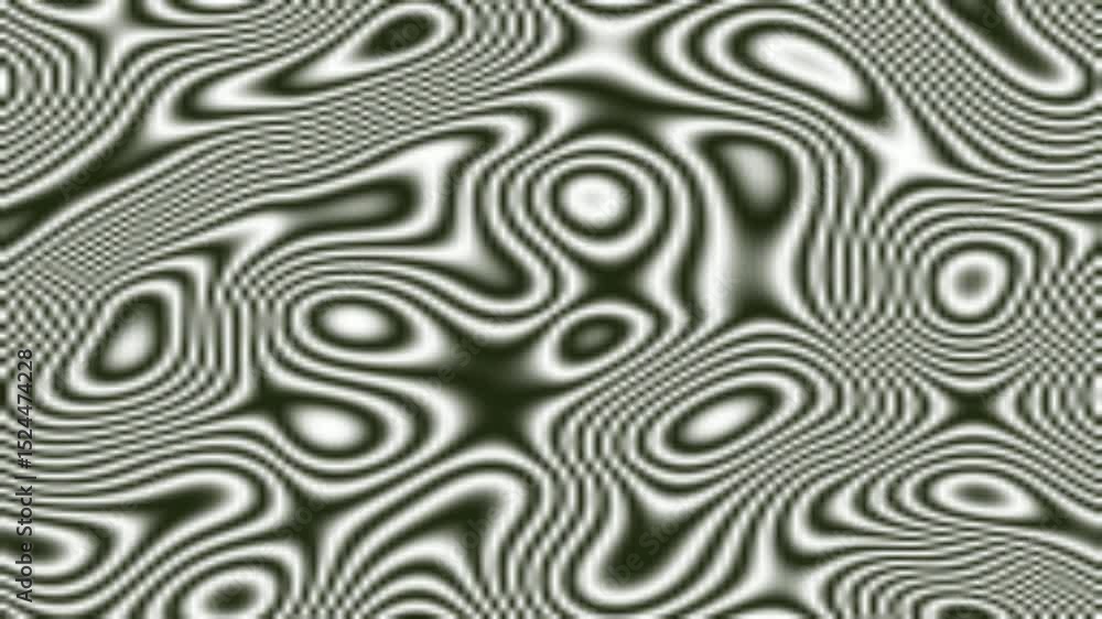Poster abstract swirling black and white pattern seamless loop background ideal for motion graphics and vis