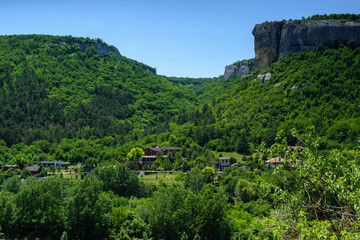 Obraz premium mountain landscape with trees