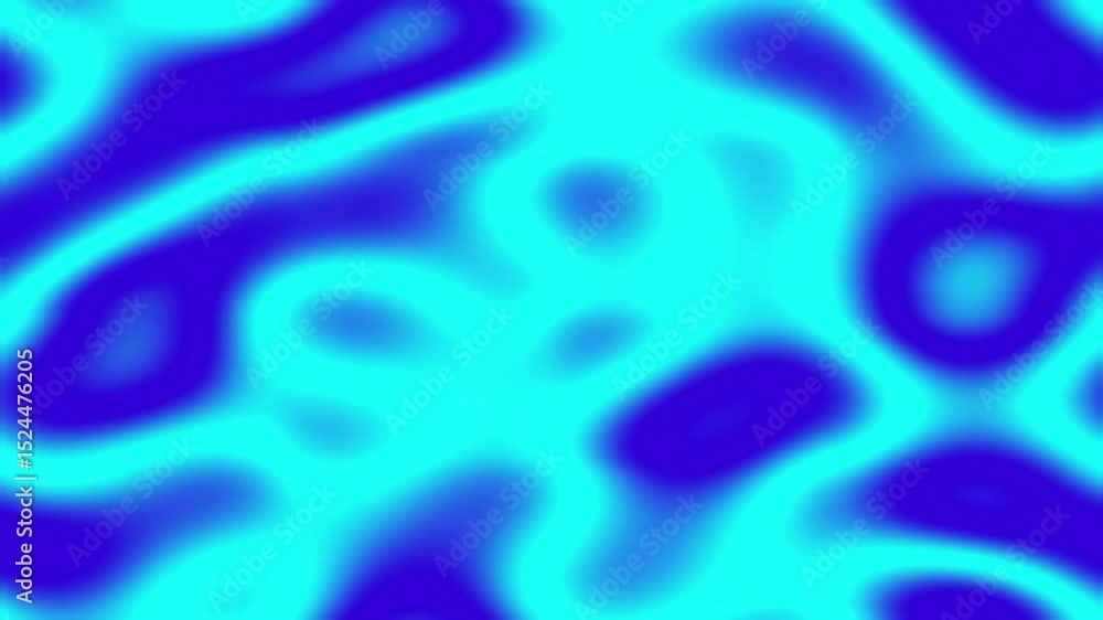 Poster abstract blue cyan liquid motion background seamless loop for dynamic projects presentations and vis