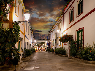 Puerto Mogan am Abend