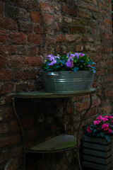 design near a house in the Dutch city of Deventer. High quality photo