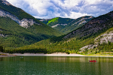 Kananaskis Lake. Canada. 6 July 2024.