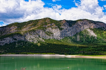 Kananaskis Lake. Canada. 6 July 2024.