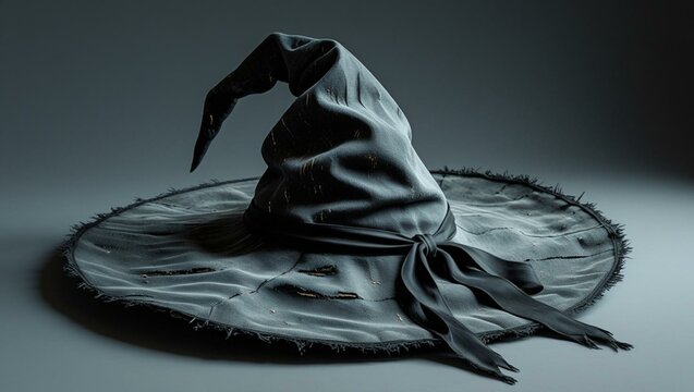 chap&eacute;u de bruxa preto est&uacute;dio