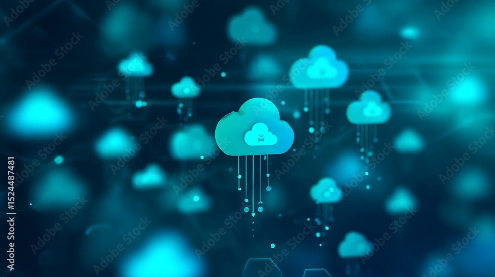 Poster cloud computing with cybersecurity data protection