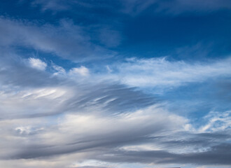 blue sky with clouds