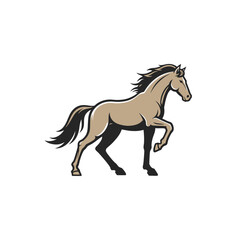 Horse Logo Template Vector icon illustration design