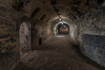 circular oven of a historic brick factory