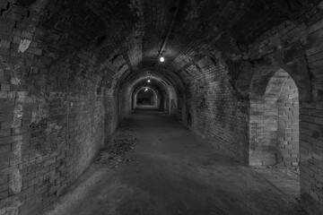 circular oven of a historic brick factory