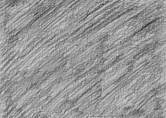 Grey pencil strokes texture. Graphite brush background. Abstract hand drawn rough charcoal hatching backdrop for overlay.