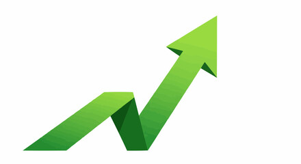 green arrow graph