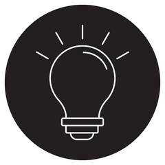 Fototapeta premium Creative Innovation icon, Ignite Ideas Fueling Growth Through Creative Innovation, From Concept to Breakthrough The Power of Creative Thinking, vector