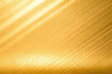 Elegant Luxury Golden Background with Shiny Metallic Texture &ndash; Abstract Glamorous Backdrop

