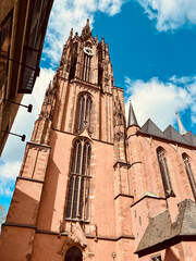 Gothic Architecture of the Imperial Cathedral in Frankfurt