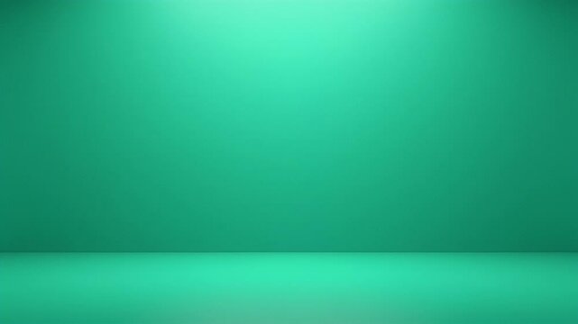 green empty room