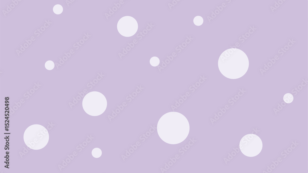 Poster abstract lavender background with white circles perfect for versatile design projects