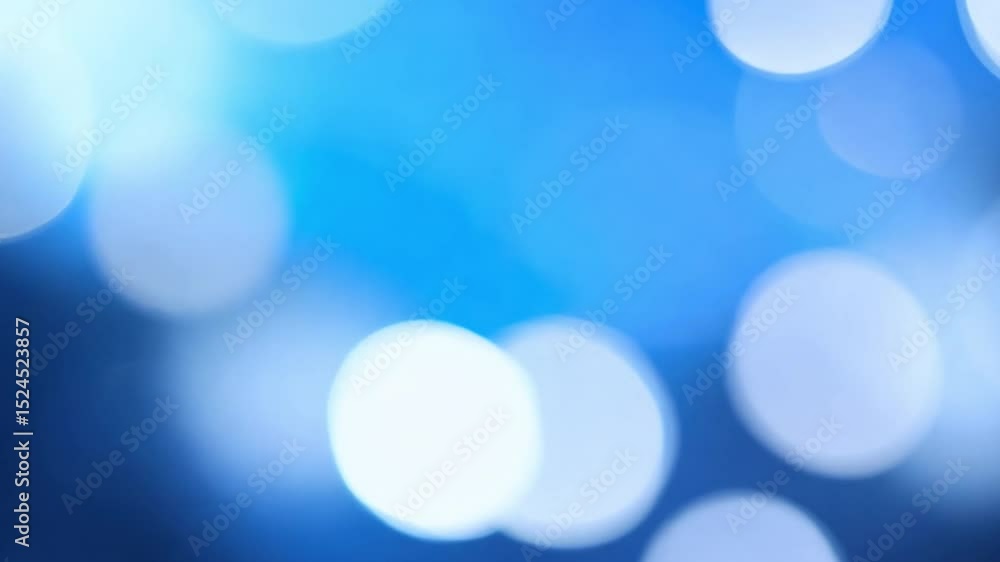 Poster beautiful abstract background with soft blue bokeh lights creating dreamy and calming atmosphere for