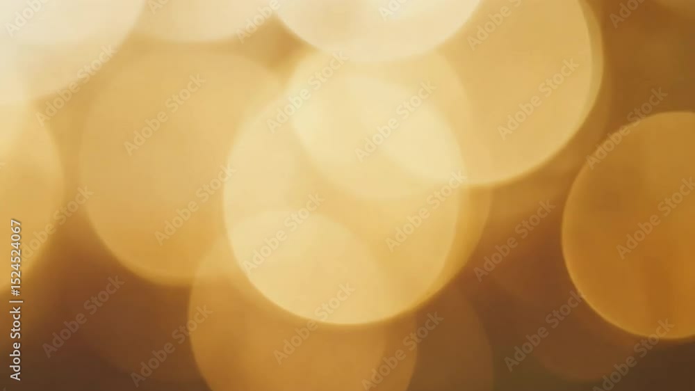 Poster beautiful warm abstract background with soft golden bokeh lights, creating inviting atmosphere perfe