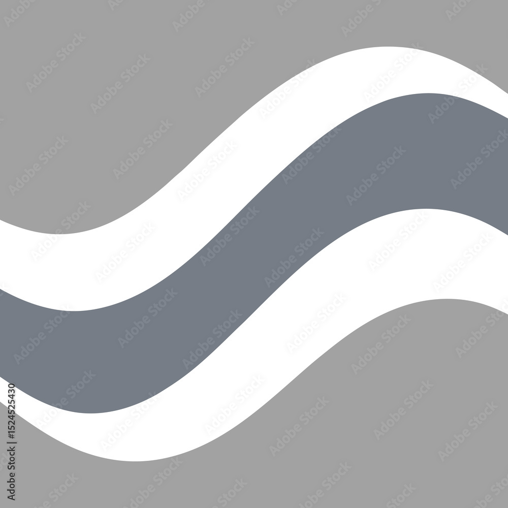 Poster abstract wavy lines background with minimalist style for modern graphic design
